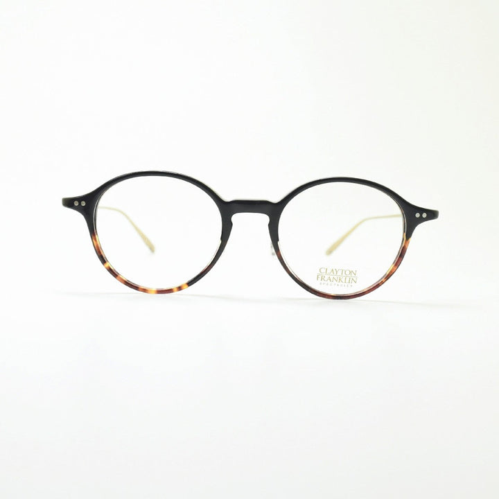 CLAYTON FRANKLIN クレイトンフランクリン<br>766 BKDH<br>（ブラックデミハーフ/デモレンズ）<br><br>綾瀬はるか ベンザブロック ＣＭ着用モデル