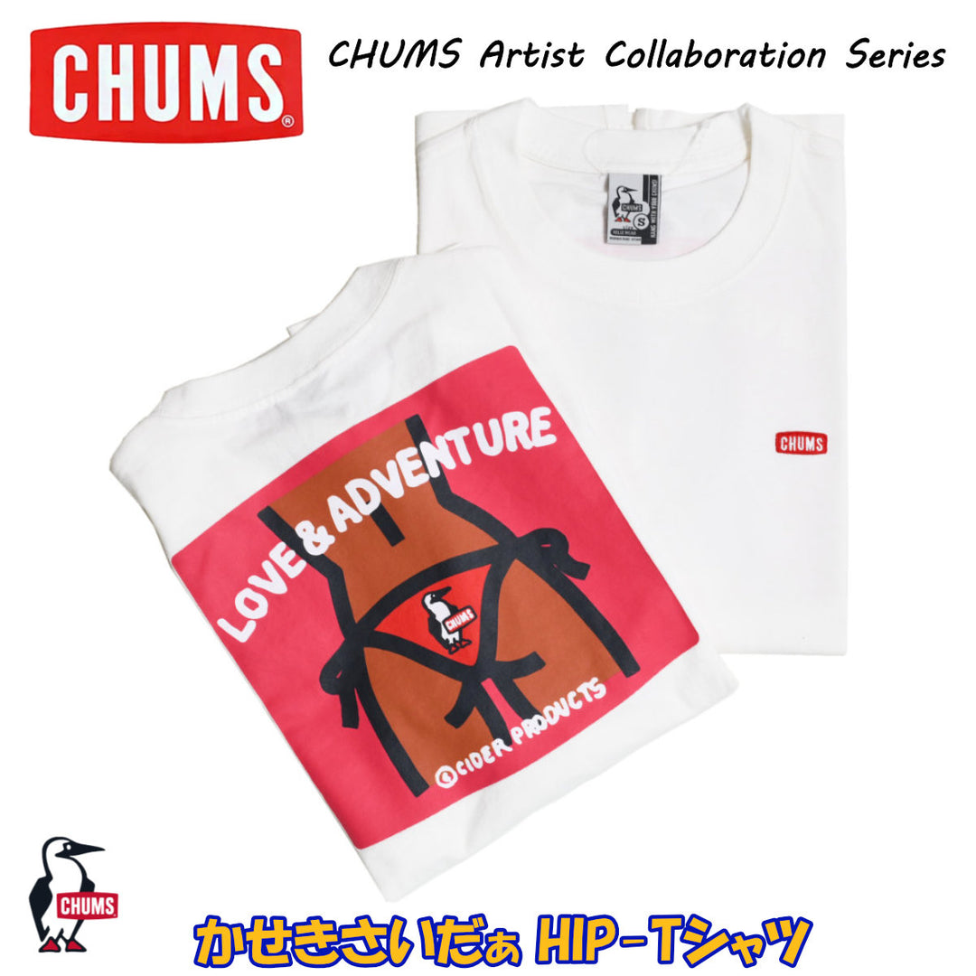 CHUMS チャムス<br>かせきさいだぁ T-Shirt Tシャツ<br>