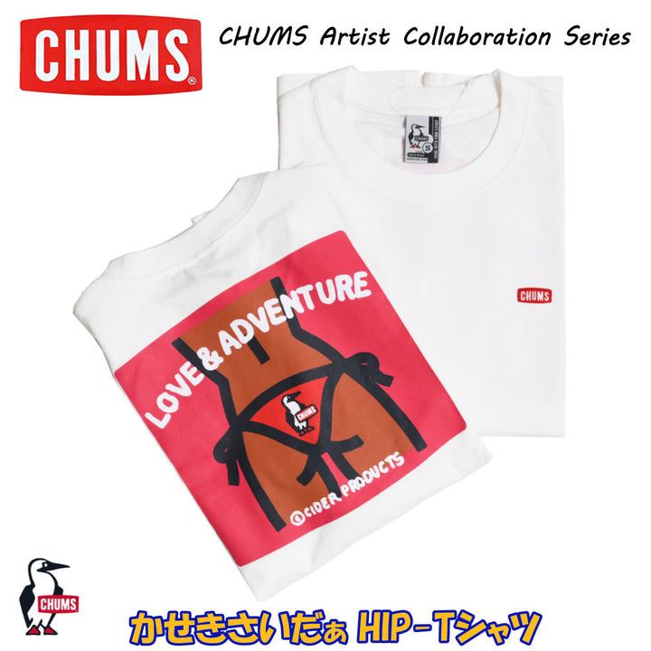 CHUMS チャムス<br>かせきさいだぁ T-Shirt Tシャツ<br>