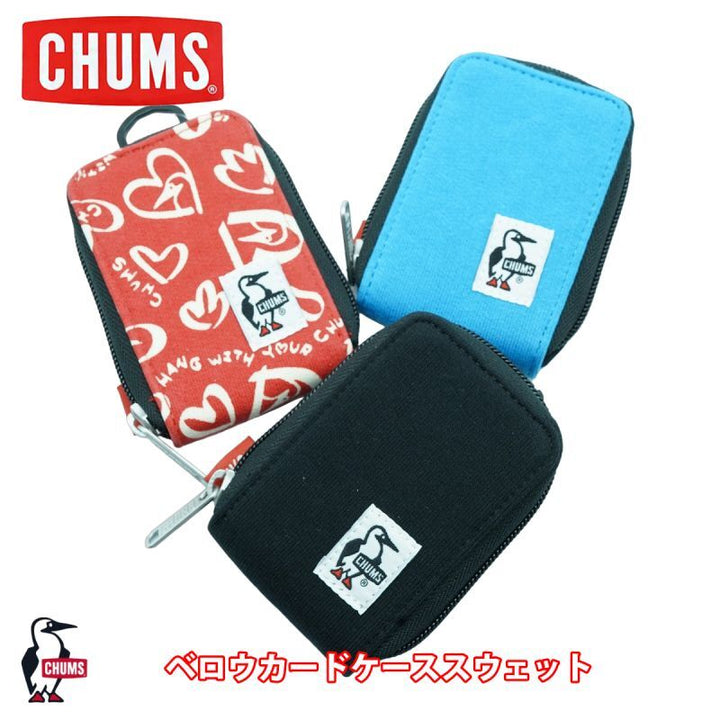 CHUMS チャムス Bellows Card Case Sweat ベロウカードケーススウェット