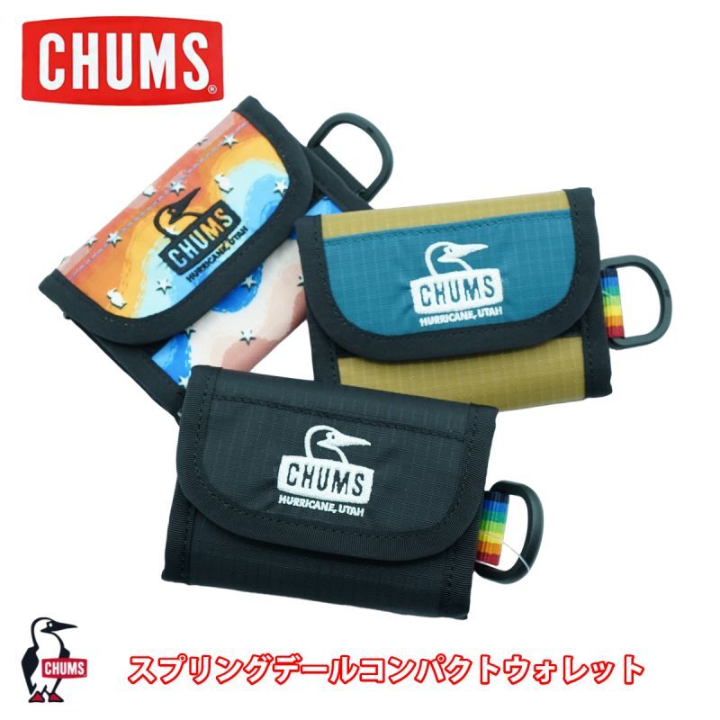 CHUMS チャムス Spring Dale Compact Wallet スプリングデールコンパクトウォレット