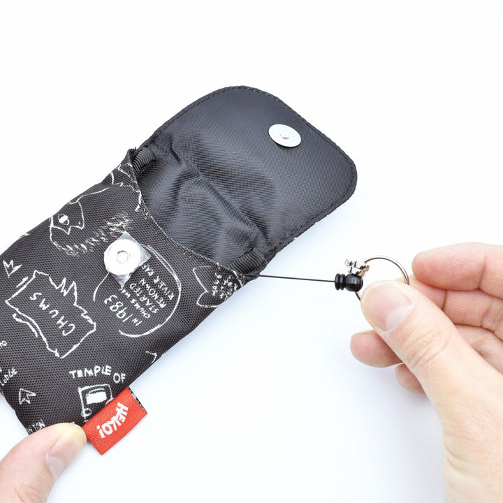 CHUMS チャムス Recycle Retractor Key Holder リサイクルリトラクターキ－ホルダー