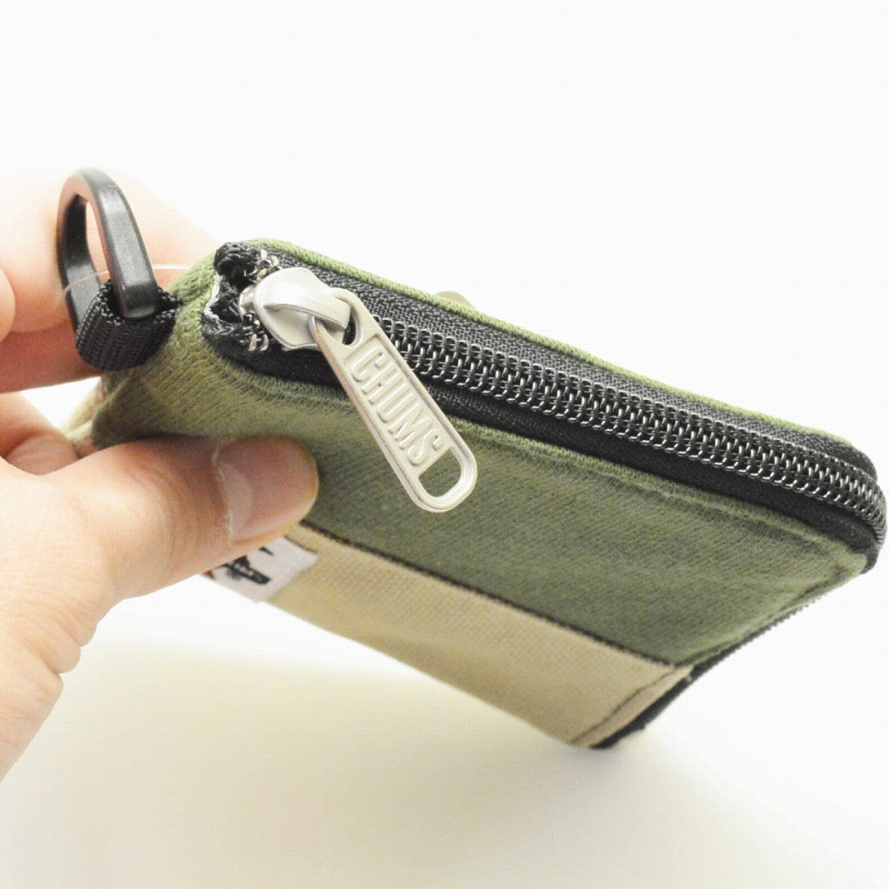 CHUMS チャムス Square Coin Case Sweat Nylon スクエアコインケーススウェットナイロン
