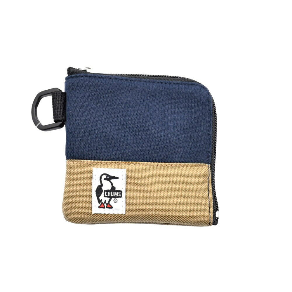 CHUMS チャムス Square Coin Case Sweat Nylon スクエアコインケーススウェットナイロン