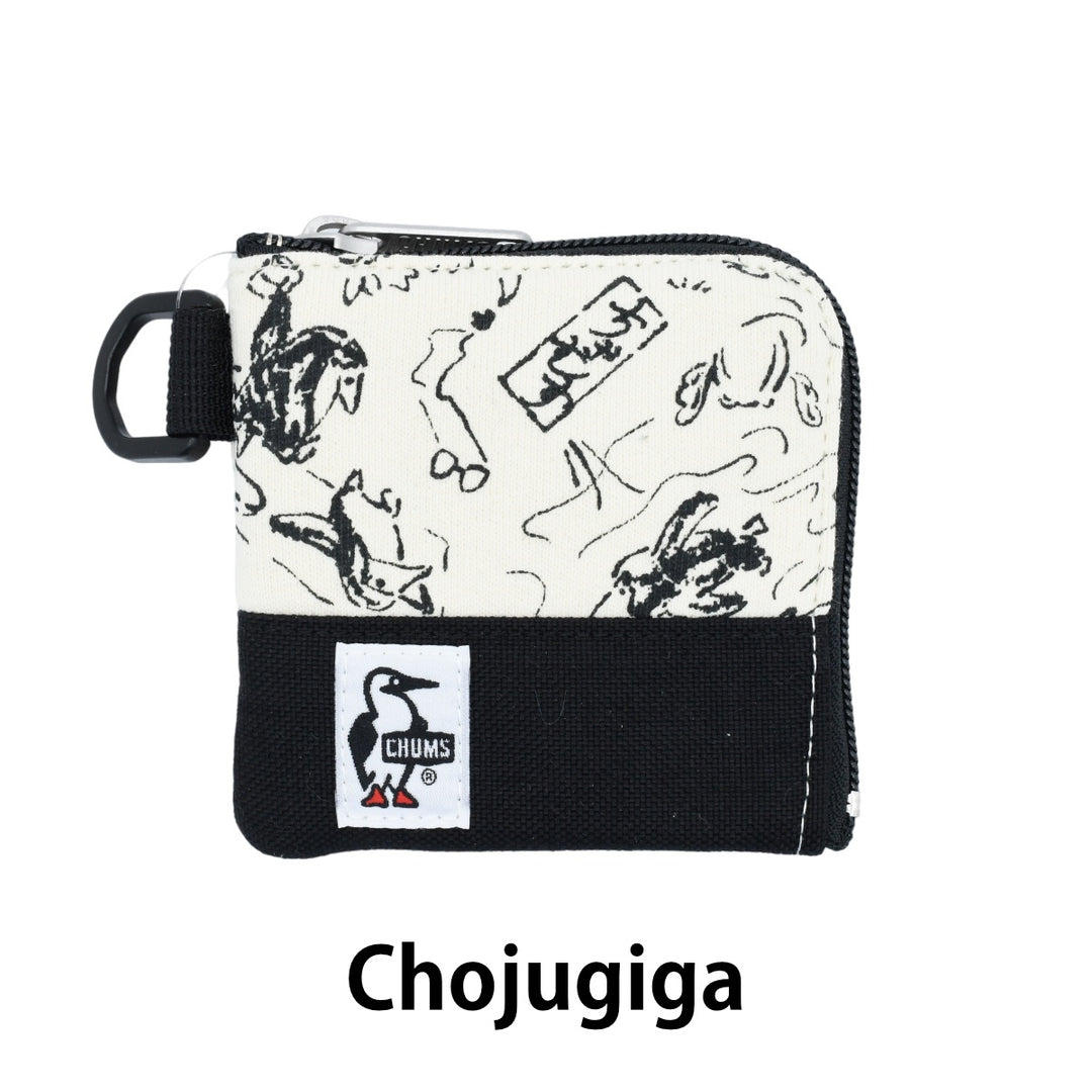 CHUMS チャムス Square Coin Case Sweat Nylon スクエアコインケーススウェットナイロン