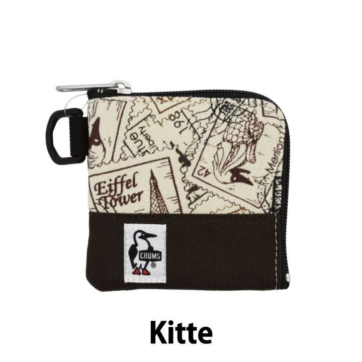 CHUMS チャムス Square Coin Case Sweat Nylon スクエアコインケーススウェットナイロン