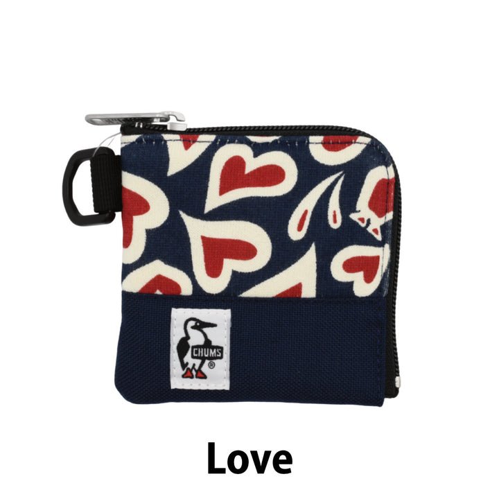 CHUMS チャムス Square Coin Case Sweat Nylon スクエアコインケーススウェットナイロン