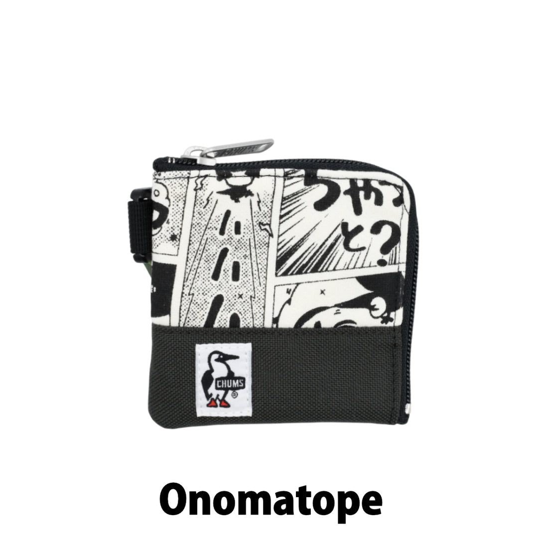 CHUMS チャムス Square Coin Case Sweat Nylon スクエアコインケーススウェットナイロン