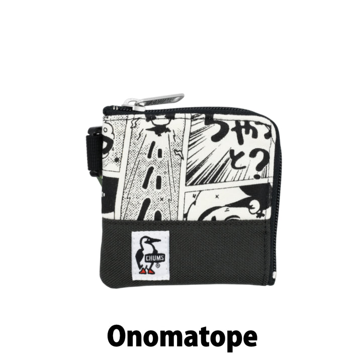 CHUMS チャムス Square Coin Case Sweat Nylon スクエアコインケーススウェットナイロン