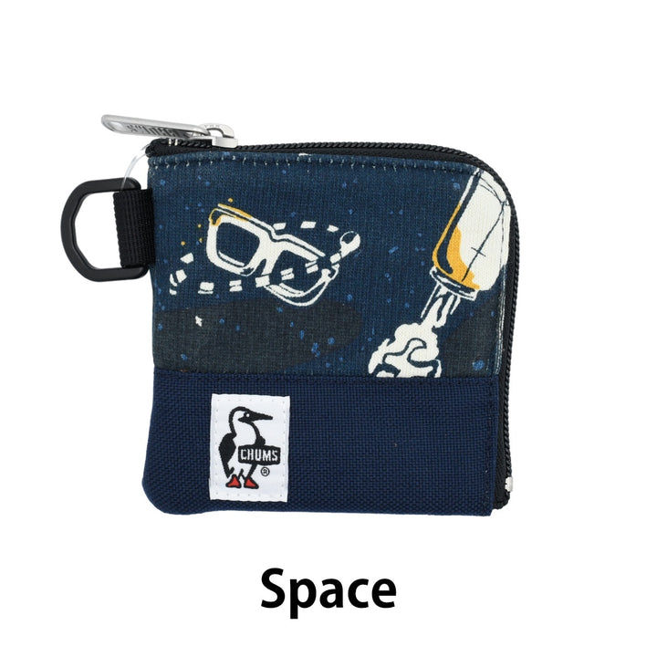 CHUMS チャムス Square Coin Case Sweat Nylon スクエアコインケーススウェットナイロン