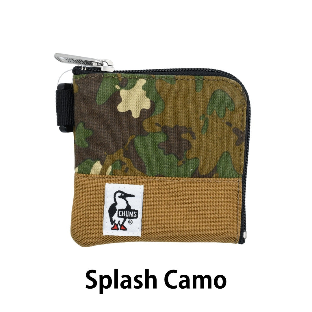 CHUMS チャムス Square Coin Case Sweat Nylon スクエアコインケーススウェットナイロン