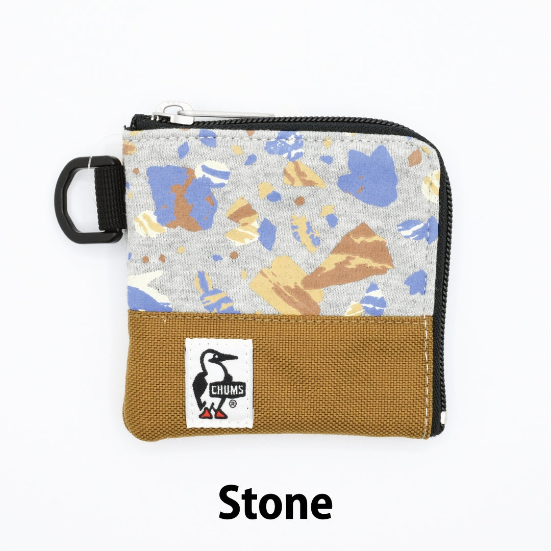 CHUMS チャムス Square Coin Case Sweat Nylon スクエアコインケーススウェットナイロン