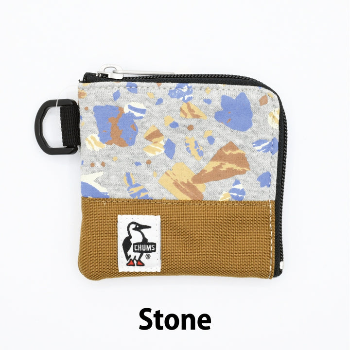 CHUMS チャムス Square Coin Case Sweat Nylon スクエアコインケーススウェットナイロン