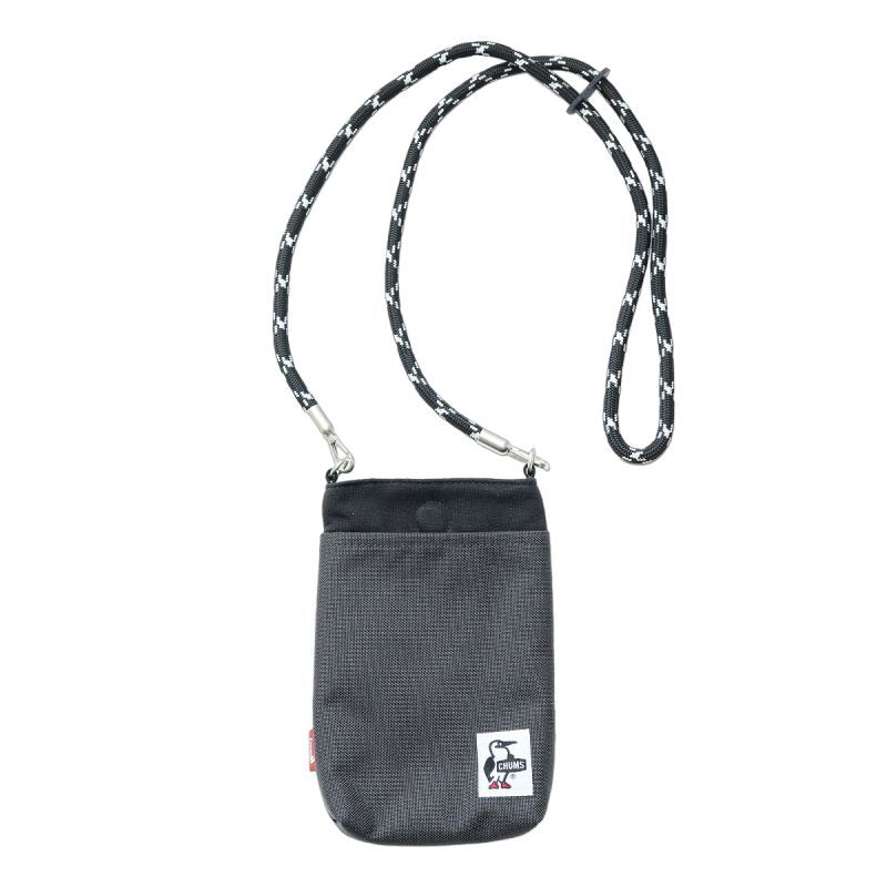 CHUMS チャムス Rope Shoulder Pouch Sweat Nylon ロープショルダーポーチスウェットナイロン