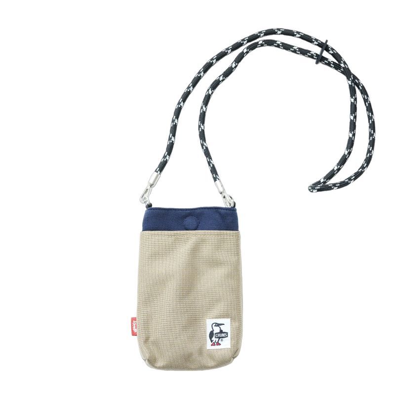 CHUMS チャムス Rope Shoulder Pouch Sweat Nylon ロープショルダーポーチスウェットナイロン