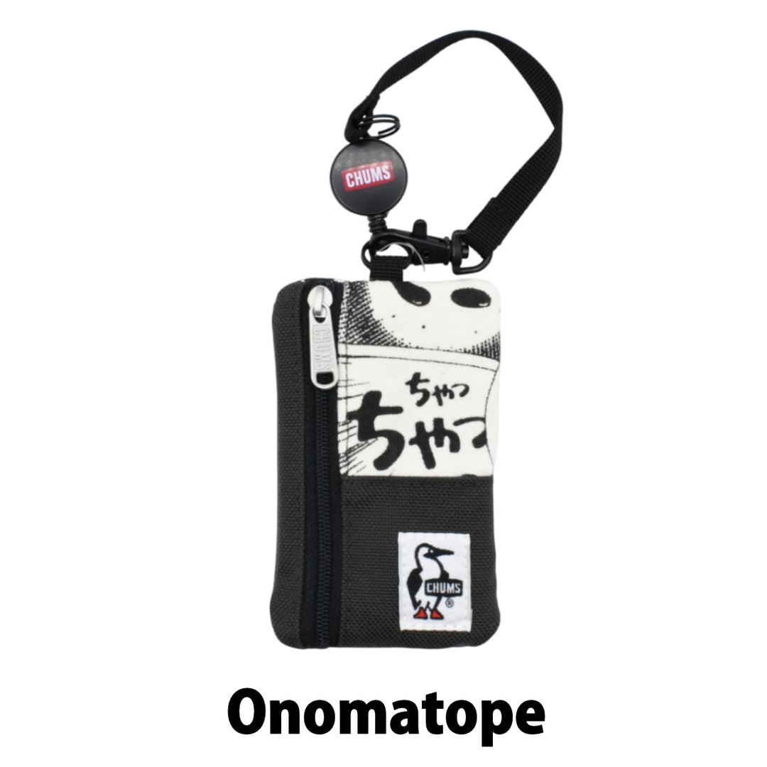 CHUMS チャムス Commuter Pass Case Sweat Nylon コミューターパスケーススウェットナイロン