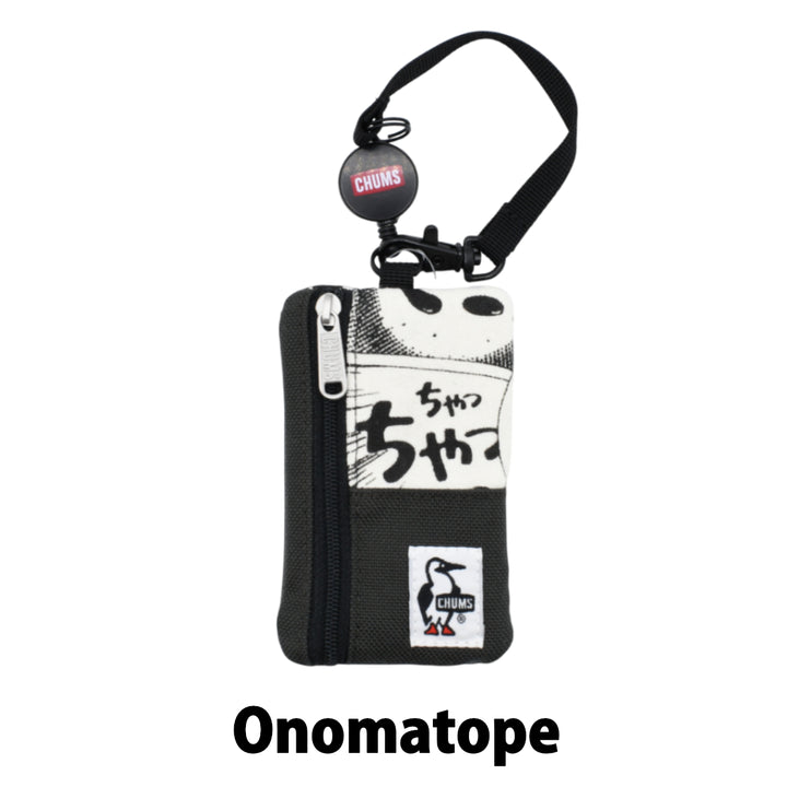 CHUMS チャムス Commuter Pass Case Sweat Nylon コミューターパスケーススウェットナイロン