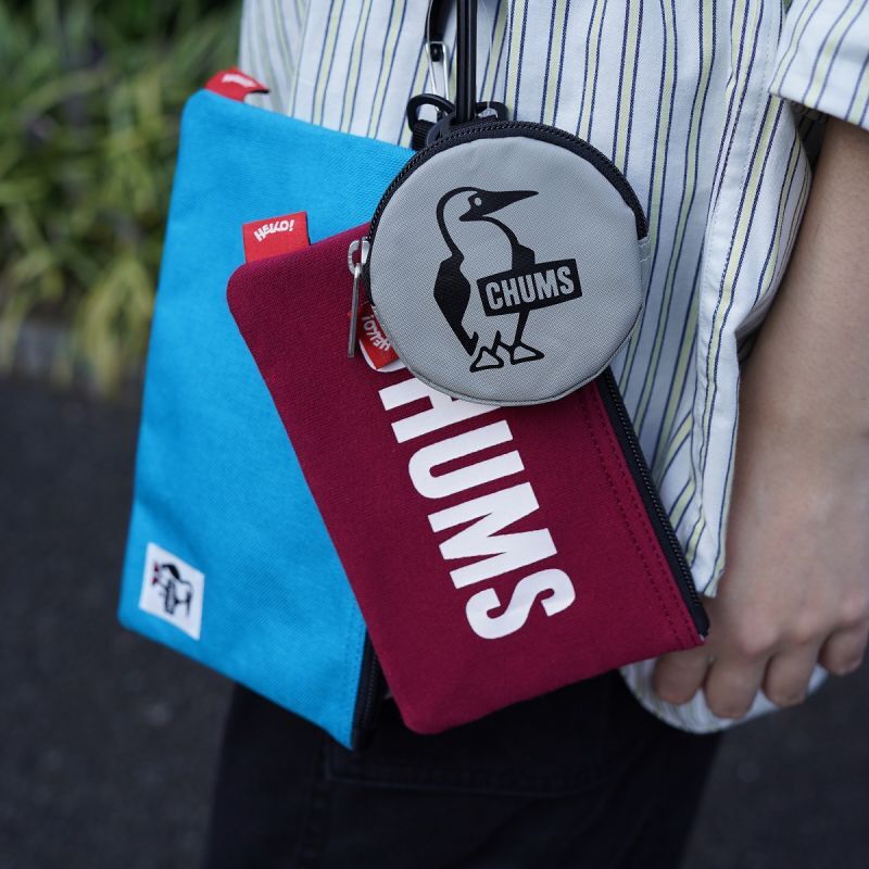 CHUMS チャムス 3P Shoulder Pouch Sweat Nylon 3Pショルダーポーチスウェットナイロン