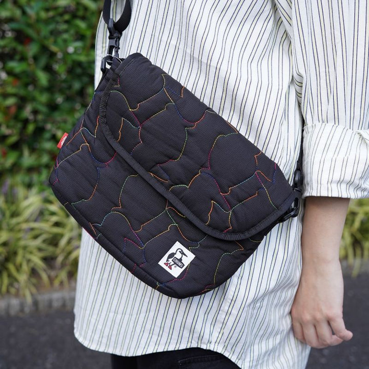 CHUMS チャムス Booby Stitch Shoulder Bag ブービーステッチショルダーバッグ