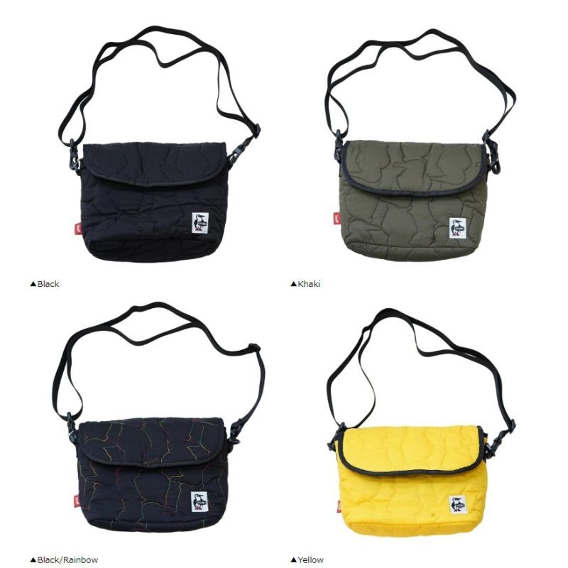CHUMS チャムス Booby Stitch Shoulder Bag ブービーステッチショルダーバッグ