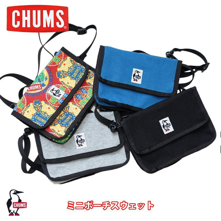 CHUMS チャムス Mini Pouch Sweat ミニポーチスウェット