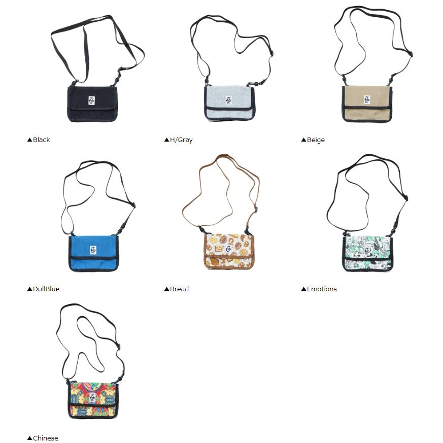 CHUMS チャムス Mini Pouch Sweat ミニポーチスウェット