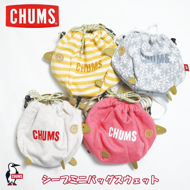 CHUMS チャムス<br>Sheep Mini Bag Sweat シープミニバッグスウェット（ハンドバッグ）<br>