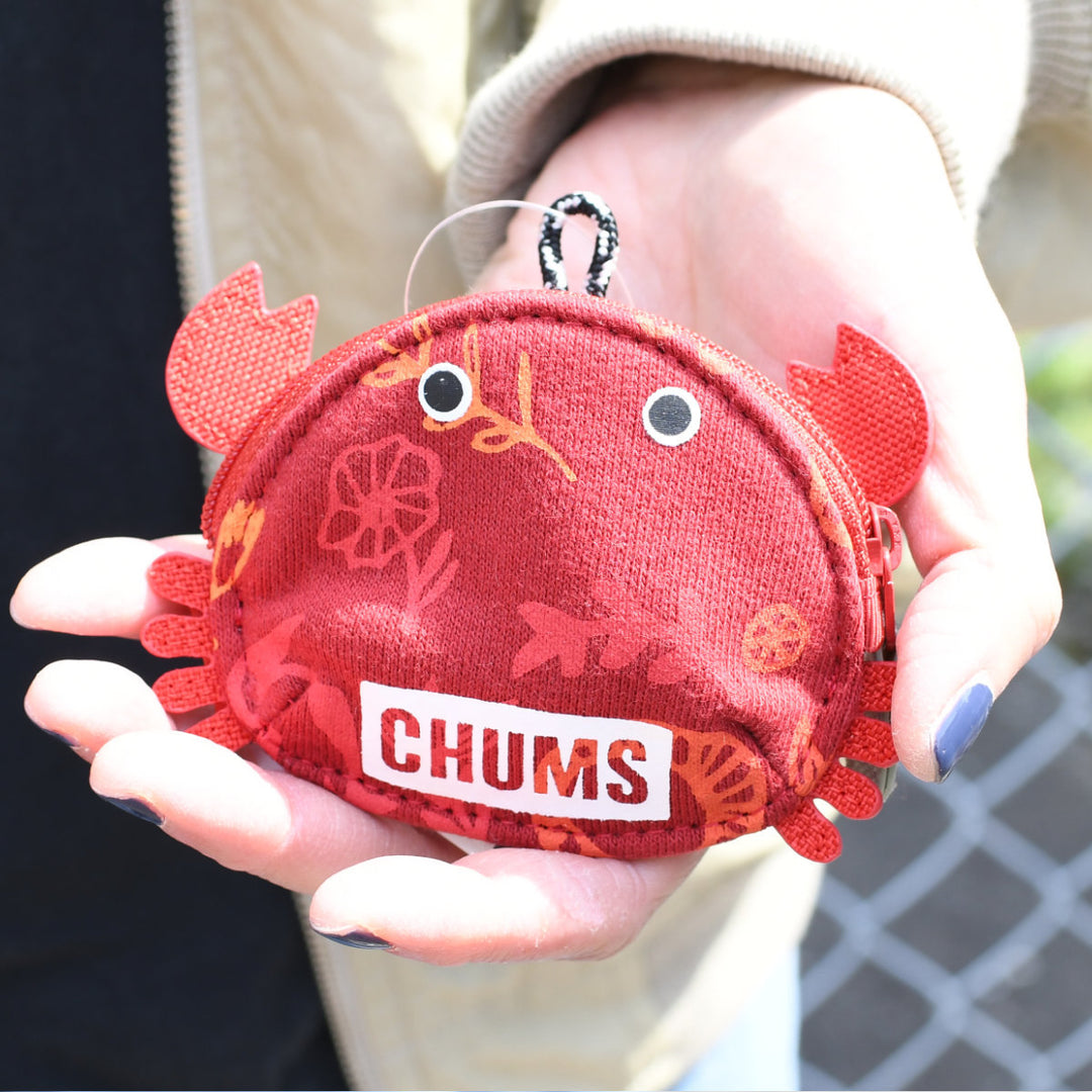 CHUMS チャムス<br>Crab Zip Coin Case<br>クラブジップ コインケース<br>