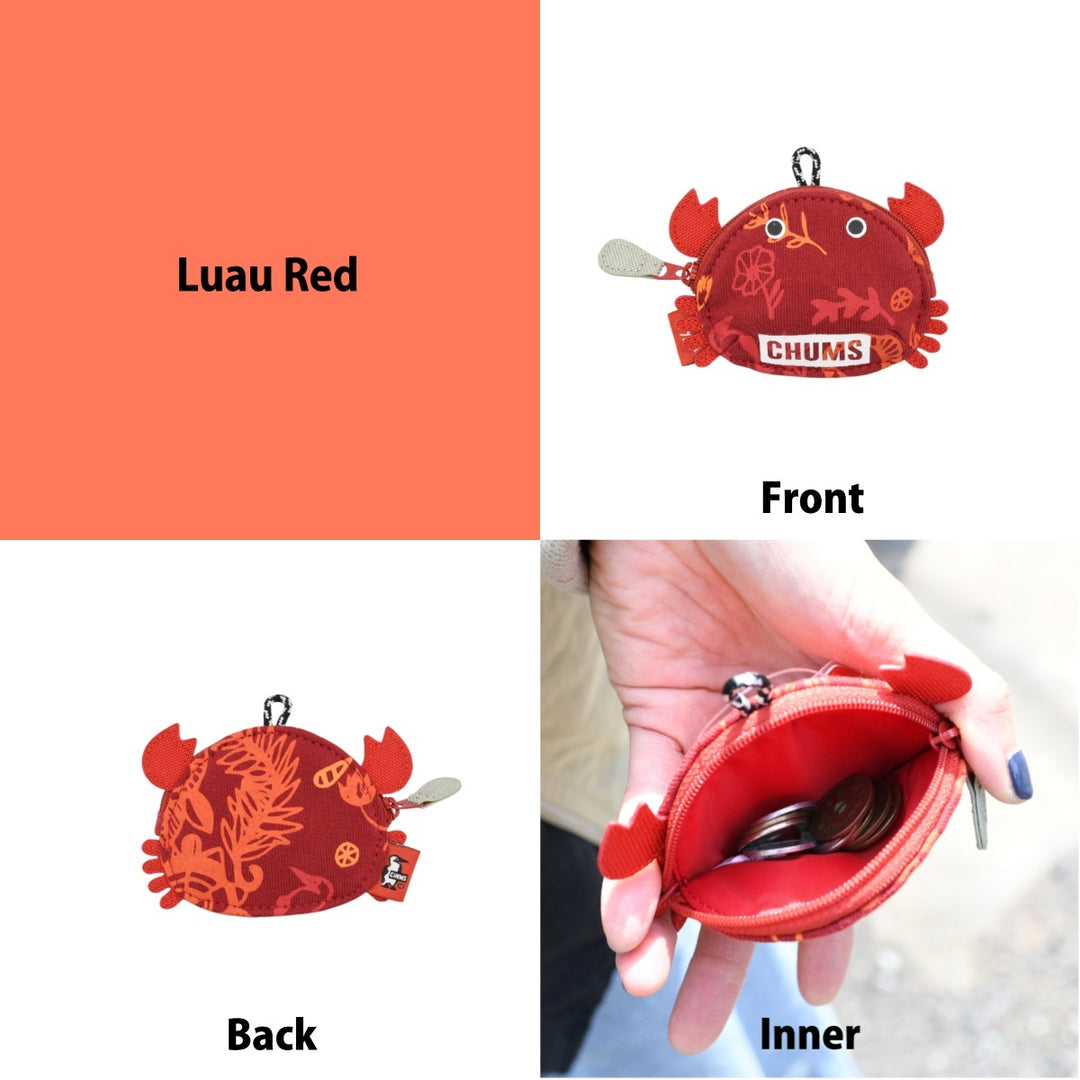 CHUMS チャムス<br>Crab Zip Coin Case<br>クラブジップ コインケース<br>