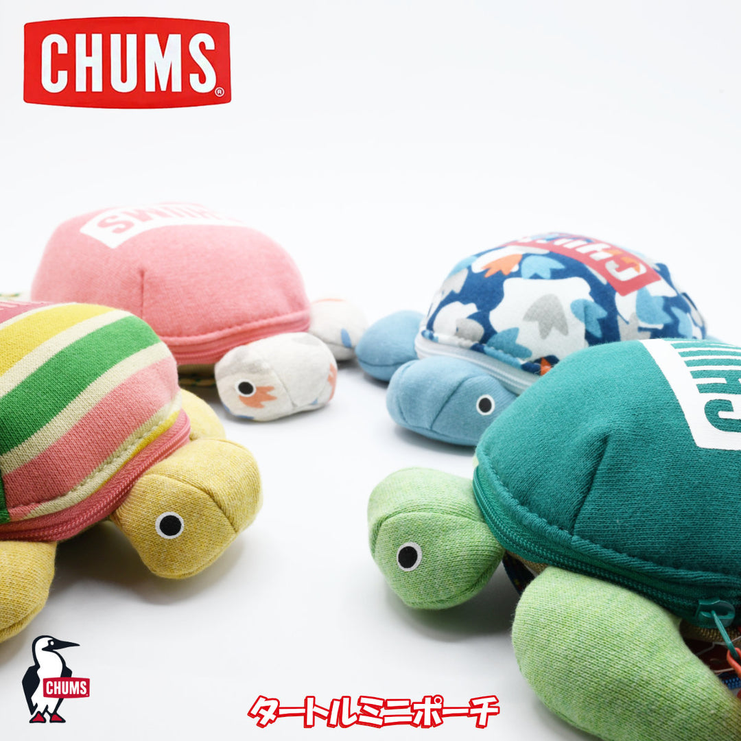 CHUMS チャムス<br>Turtle Mini Pouch タートル ミニ ポーチ<br>