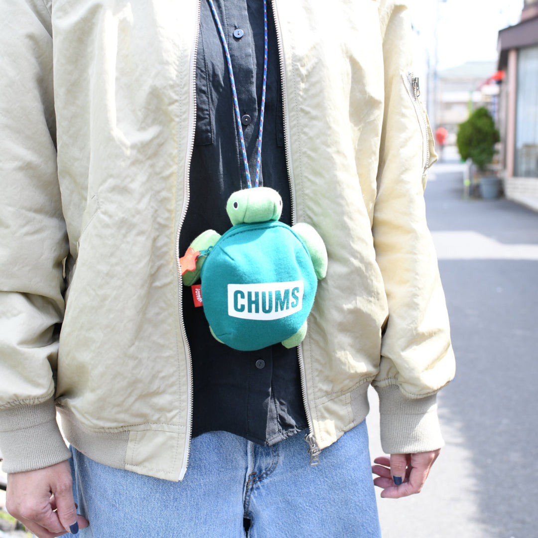 CHUMS チャムス<br>Turtle Mini Pouch タートル ミニ ポーチ<br>