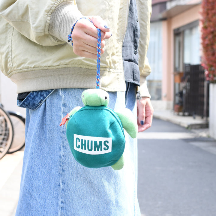 CHUMS チャムス<br>Turtle Mini Pouch タートル ミニ ポーチ<br>