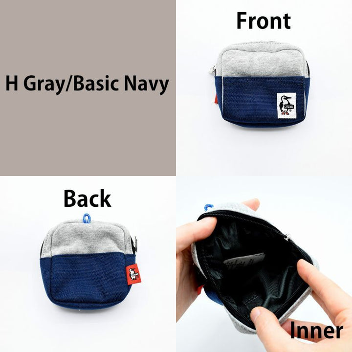 CHUMS チャムス<br>Smart Phone Stand Pouch Sweat Nylon スマートフォン スタンド ポーチ スウェットナイロン<br>