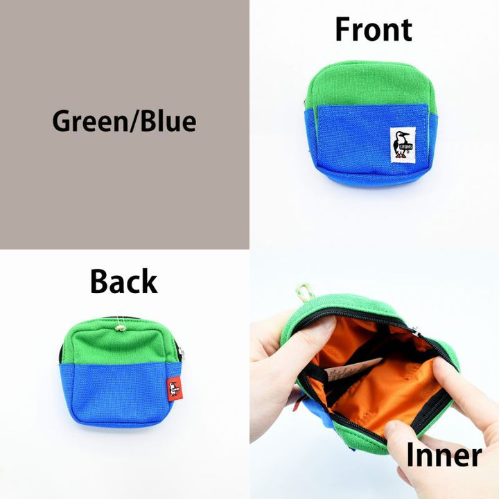 CHUMS チャムス<br>Smart Phone Stand Pouch Sweat Nylon スマートフォン スタンド ポーチ スウェットナイロン<br>