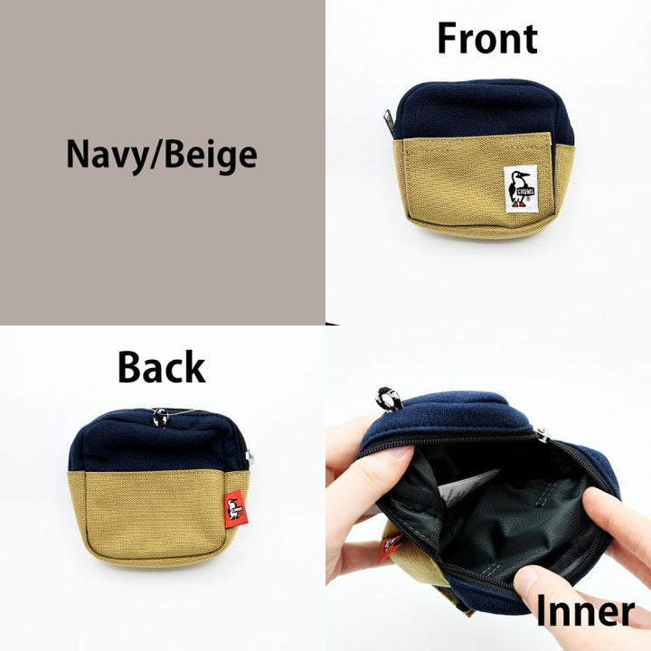 CHUMS チャムス<br>Smart Phone Stand Pouch Sweat Nylon スマートフォン スタンド ポーチ スウェットナイロン<br>