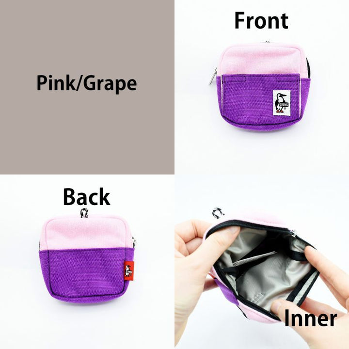 CHUMS チャムス<br>Smart Phone Stand Pouch Sweat Nylon スマートフォン スタンド ポーチ スウェットナイロン<br>
