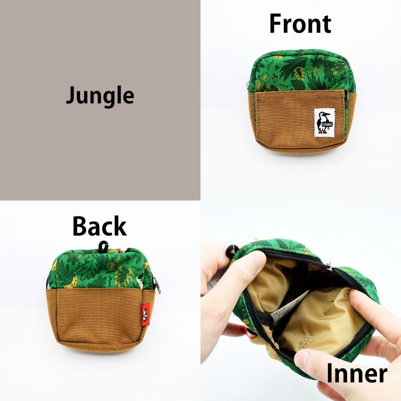 CHUMS チャムス<br>Smart Phone Stand Pouch Sweat Nylon スマートフォン スタンド ポーチ スウェットナイロン<br>