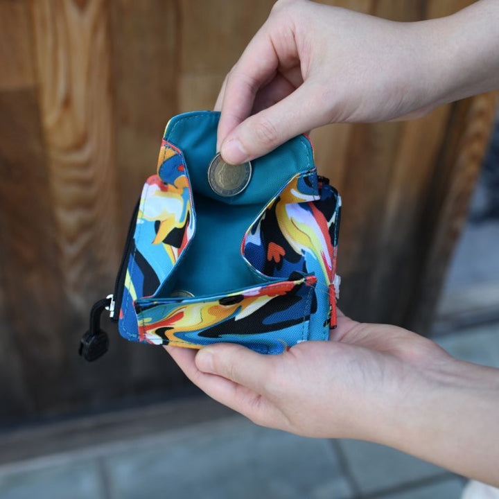 CHUMS チャムス<br>Recycle L-Shaped Zip Wallet リサイクルエルシェイプドジップウォレット<br>