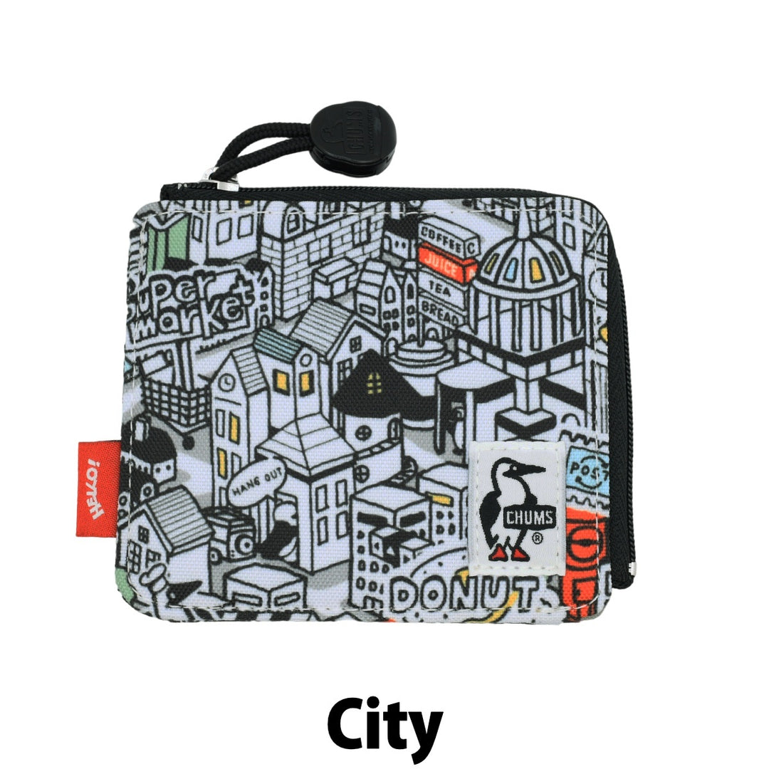 CHUMS チャムス<br>Recycle L-Shaped Zip Wallet リサイクルエルシェイプドジップウォレット<br>