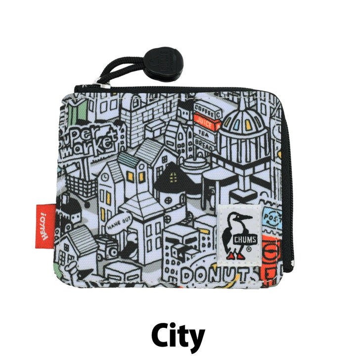CHUMS チャムス<br>Recycle L-Shaped Zip Wallet リサイクルエルシェイプドジップウォレット<br>