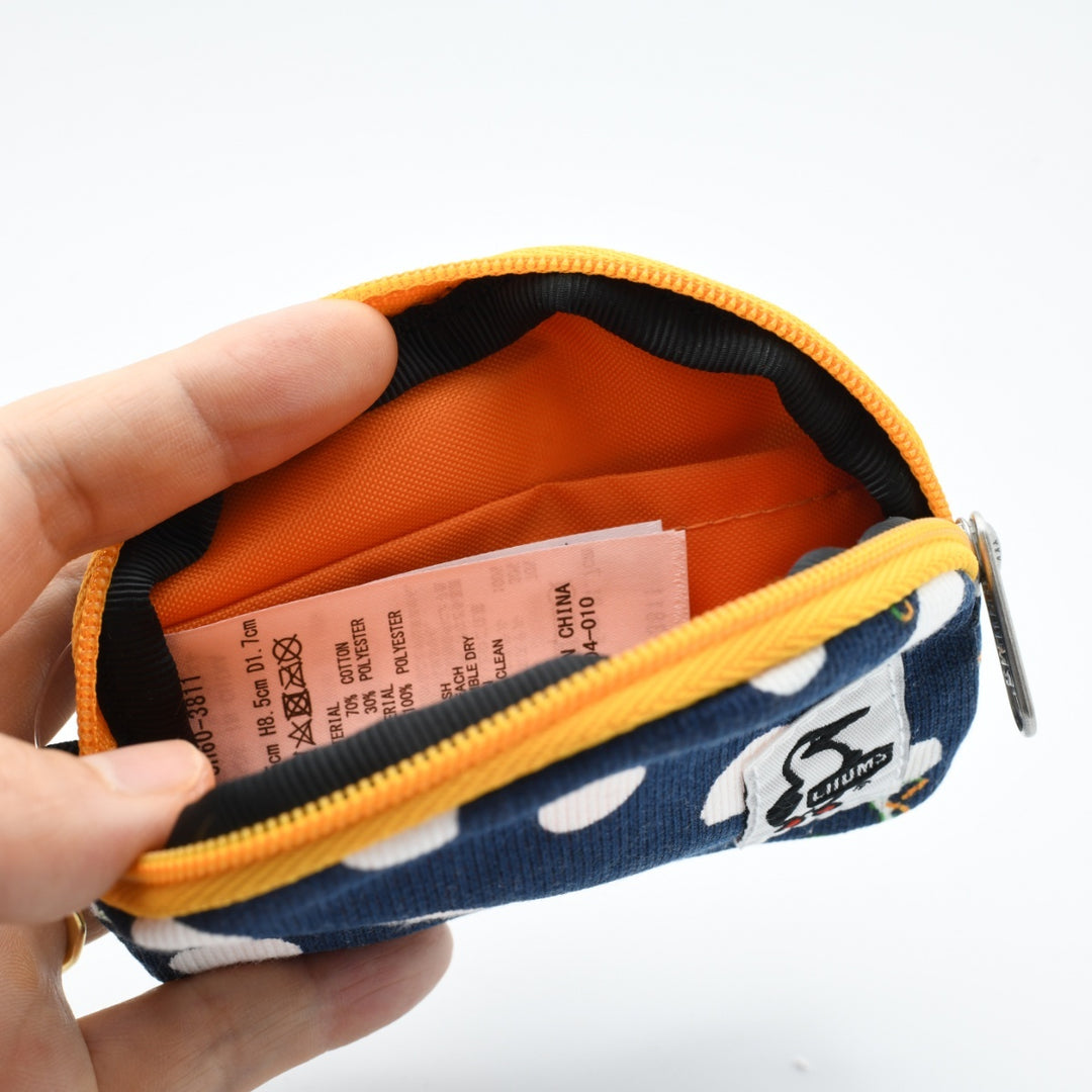 CHUMS チャムス<br>Half Round Coin Pouch Sweat ハーフラウンドコインポーチスウェット(コインケース)<br>