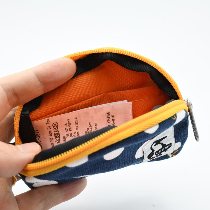 CHUMS チャムス<br>Half Round Coin Pouch Sweat ハーフラウンドコインポーチスウェット(コインケース)<br>