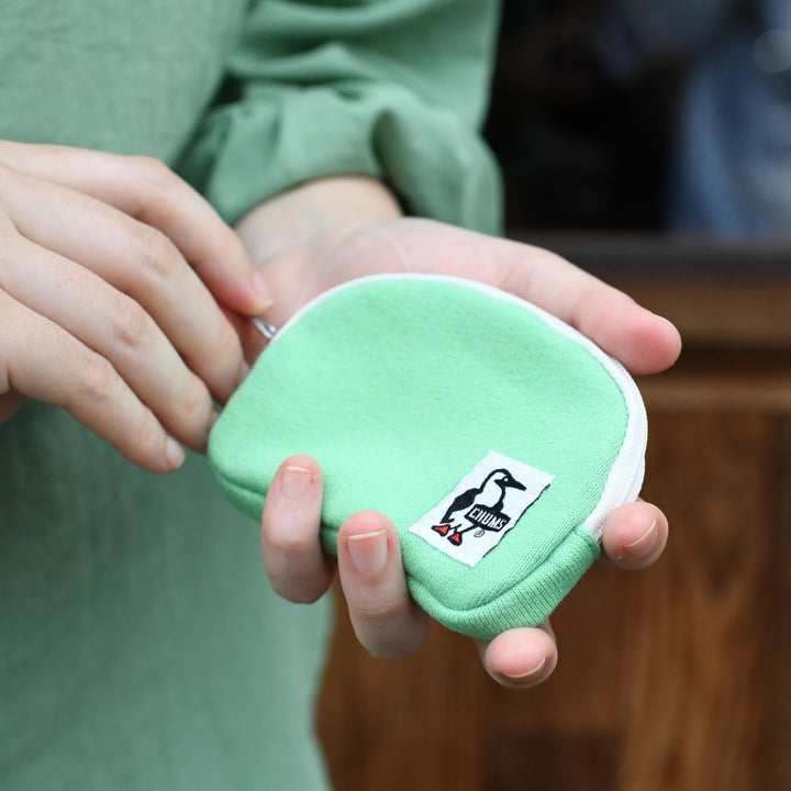 CHUMS チャムス<br>Half Round Coin Pouch Sweat ハーフラウンドコインポーチスウェット(コインケース)<br>