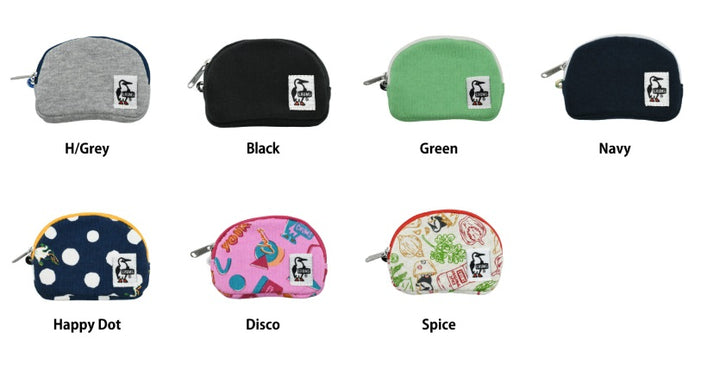 CHUMS チャムス<br>Half Round Coin Pouch Sweat ハーフラウンドコインポーチスウェット(コインケース)<br>
