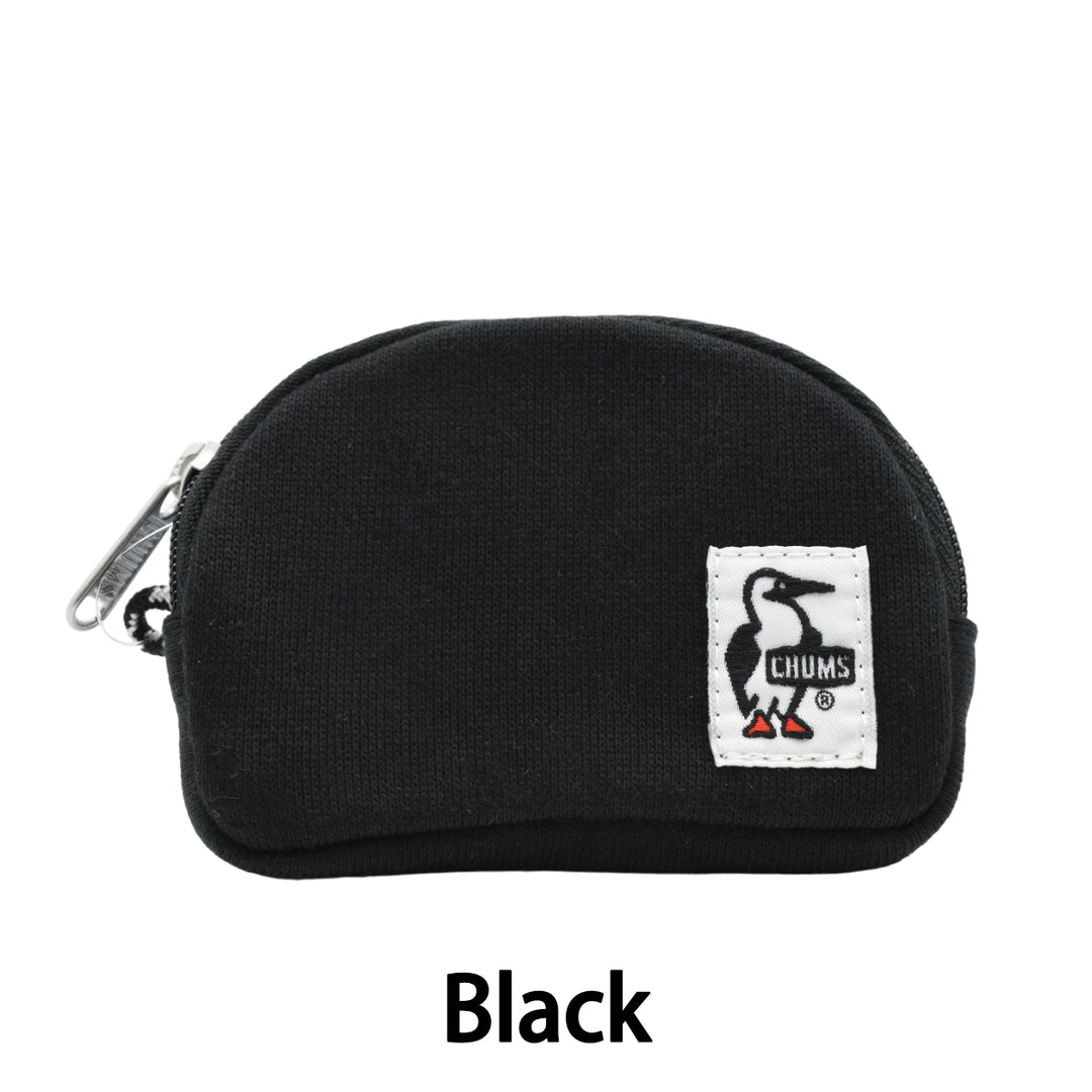 CHUMS チャムス<br>Half Round Coin Pouch Sweat ハーフラウンドコインポーチスウェット(コインケース)<br>