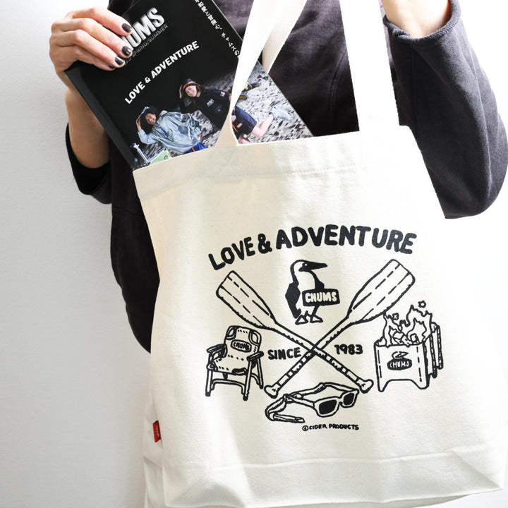 CHUMS チャムス<br>かせきさいだぁ Canvas ToteBag キャンバストートバッグ<br>