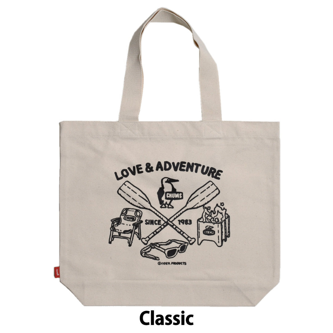 CHUMS チャムス<br>かせきさいだぁ Canvas ToteBag キャンバストートバッグ<br>