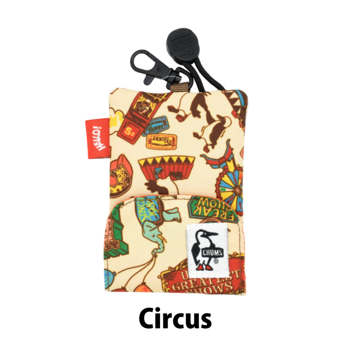 CHUMS チャムス<br>Recycle Retractor Key Holder リサイクルリトラクターキーホルダー（キーケース/キーコイン）<br>