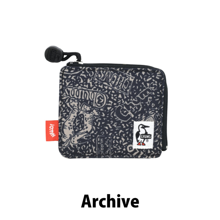 CHUMS チャムス<br>Recycle L-Shaped Zip Wallet リサイクルエルシャイプトジップウォレット（財布/ウォレット）<br>
