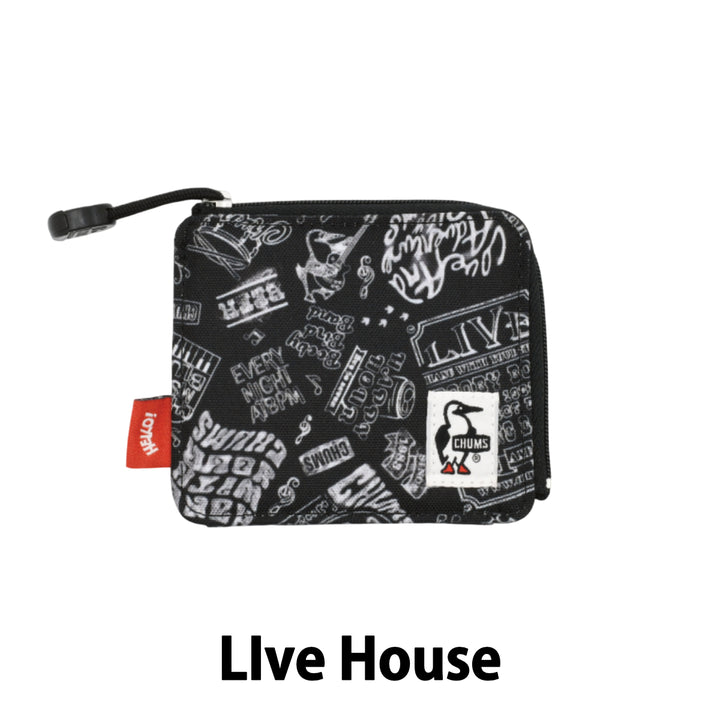 CHUMS チャムス<br>Recycle L-Shaped Zip Wallet リサイクルエルシャイプトジップウォレット（財布/ウォレット）<br>
